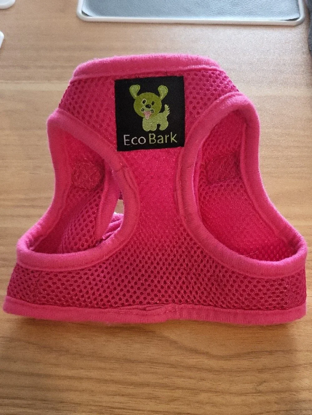 EcoBark Hot Pink Mesh Dog Harness with D-Ring